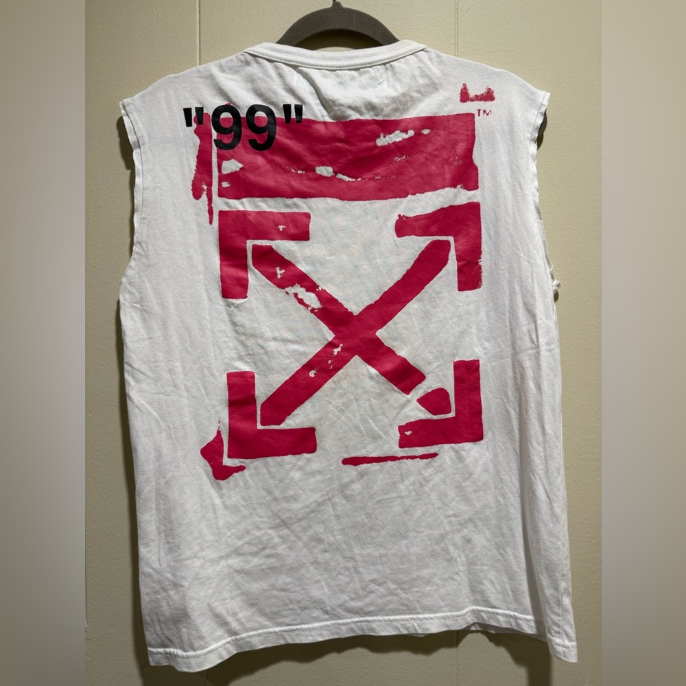 Off-White Impressionism Sleeveless Tee
